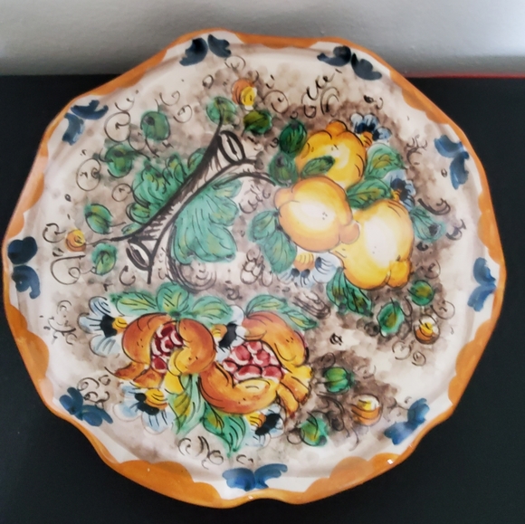 Ceramic decorative plate - Picture 2 of 3